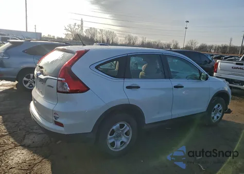 2016 Honda Cr-V Lx из США, поврежденный, VIN 5J6RM4H38GL017035
